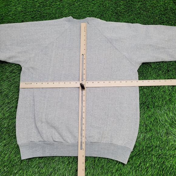 Vintage Denver Sweatshirt Womens XL 21x25 Raglan Spellout - Picture 6 of 14